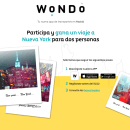 Wondo. Un projet de Développement web de Dulce De-León Fernández - 09.05.2019