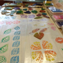 Mi Proyecto del curso: Carvado de sellos y técnicas de estampación. Estampagem projeto de Ana Gloria Sierra - 14.05.2019