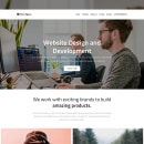 Smart Agency Template. Design, Web Design, and Web Development project by Diego Velázquez - 05.15.2019