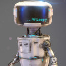 VLOOPY. 3D Modeling, and 3D Character Design project by Victoria Passariello Fontiveros - 05.20.2019
