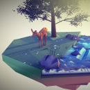 Ecosystem Low Poly - Cinema 4D | After effects. 3D, Animation, Character Animation, 3D Animation, and 3D Modeling project by Emiliano Ortiz - 05.25.2019