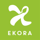 Diseño de Imagen Corporativa. EKORA. Un proyecto de Br, ing e Identidad y Diseño de logotipos de Daniel Collante - 27.05.2019