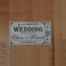 Diseño invitaciones de boda. Graphic Design project by Sara Manserra - 06.03.2019