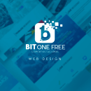 BIT ONE FREE / Web Design. Design, Br, ing, Identit, and Web Design project by Pedro David Silvio - 06.12.2019