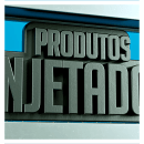 Logo 3D Produtos Injetados | BL. Projekt z dziedziny Projektowanie graficzne użytkownika Guilherme Longhini - 13.05.2019