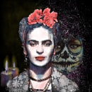 Frida. Digital Illustration, and Portrait Illustration project by Juan David Gonzalez - 06.20.2019