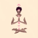 International Yoga Day | Illustration. Ilustração tradicional, Moda e Ilustração digital projeto de Guillermo Escribano - 21.06.2019