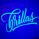 Brush pen | Fluorescencia. Calligraph, and Design project by Ana Hernández - 07.01.2019
