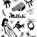 Ilustración para la revista digital Mallata. Traditional illustration, Digital Illustration, and Textile Illustration project by Pilar Serrano - 05.08.2019