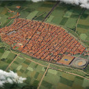 Pompeya antes de la erupción. 3D, Infographics, and Digital Illustration project by Román García Mora - 02.15.2019