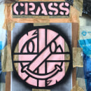 CRASS. Painting, and Fashion Design project by Libertad America - 07.23.2019