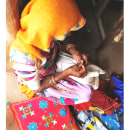 Khadi Project, Bikaner, India, 2015. Un progetto di Ricamo di Katy Biele - 02.03.2015