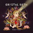 Push Thru Arte para Álbum de Crystal Beth. Un projet de Design , Illustration traditionnelle, Direction artistique , et Dessin de Ale De la Torre - 24.09.2019