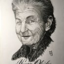 Mi abuela. Ilustração tradicional e Ilustração de retrato projeto de Martin Molina - 06.09.2019