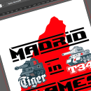 Logotipo Madrid in Flames. Design gráfico, e Design de logotipo projeto de Alberto Marijuan Pascual - 03.10.2019