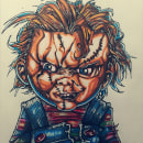 Chucky. Un proyecto de Ilustración tradicional de Jon Ander Corres Ruiz De Larrinaga - 05.10.2019