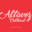 Altavoz Cultural. Een project van  Br, ing en identiteit y Logo-ontwerp van Rut Alameda - 14.10.2019