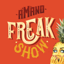 Identidad visual para Amano's Freakshow. Design, Traditional illustration, and Creativit project by Kiosco Creativo - 10.15.2019