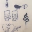 Mi Proyecto del curso: Tatuaje para principiantes. Tattoo Design project by Sara Merino - 10.16.2019