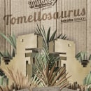 Tomellosaurus en Valencia. Sculpture, and Poster Design project by Rafael Rodrigo MeOne - 10.22.2019