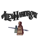 Creación de un logotipo : AlexHandrow. Un proyecto de Lettering de Alex Taur - 22.10.2019