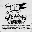 ShearingTShirts. Design, Direção de arte, Br, ing e Identidade, Naming, Design de logotipo e Ilustração têxtil projeto de Ricardo García Lumbreras - 23.10.2016