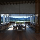 Diseño de interiores para restaurantes. Un proyecto de 3D, Arquitectura y Arquitectura interior de jair navarro - 02.11.2019