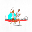 Wimbledon. Motion Graphics, Animation, and 2D Animation project by Clint is good - 11.21.2019