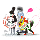 Carnaval Musical. Un projet de Illustration traditionnelle de Víctor Visa - 27.11.2019