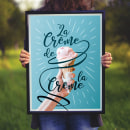 La Crême de la Crême. Graphic Design project by Cristina Ygarza - 12.02.2019