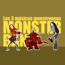Los 3 Músicos Mostruosos. Design de personagens projeto de Patricio Leon - 02.12.2019