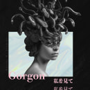 Gorgon. Un proyecto de Diseño gráfico, Retoque fotográfico y Diseño de carteles de Héctor D. Jordana - 11.12.2019