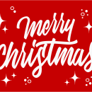 Merry Christmas . Lettering digital projeto de Elias Palamidessi - 12.12.2019
