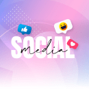 SOCIAL MEDIA. Graphic Design project by Katheryn Reina - 07.12.2018