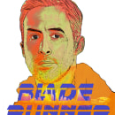 Ilustración Blade Runner. Ilustração e Ilustração digital projeto de Esteban Belvís - 09.01.2020