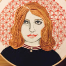 Mi Proyecto del curso: Creación de retratos bordados. Portrait Illustration, and Embroider project by Marta Fe - 01.09.2020