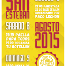 Cartel San Esteban Ein Projekt aus dem Bereich Grafikdesign und Plakatdesign von Sarhinas Brown - 07.08.2015