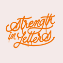 Strength In Letters. Caligrafia, e Lettering projeto de William Ariza - 16.01.2020