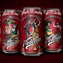 Cerveza victoria, Día de los muertos. Traditional illustration, and Packaging project by Abraham García - 01.22.2020