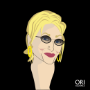 Meryl Streep. Un proyecto de Ilustración digital, Dibujo de Retrato y Dibujo artístico de ori - 24.01.2020