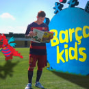 Revista Barça Kids. Advertising, Graphic Design, TV, Character Animation, 2D Animation, Creativit, Video Editing, and Audiovisual Post-production project by Miguel Angel Martínez Almagro - 05.18.2016