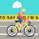 Una vuelta en bici . Un proyecto de Animación de Marteen Bedölla - 07.08.2019