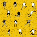 Soccer Players. Un proyecto de Ilustración tradicional y Diseño de personajes de Laura Calle Puerta - 08.08.2019