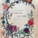 journal d’Eugénie de Guérin, París, 1912. Un proyecto de Collage y Bordado de Daniel Herrera - 29.01.2020