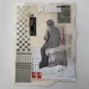 Mi Proyecto del curso: Técnicas de bordado experimental sobre papel. Embroider project by Gabriela Ortiz - 01.31.2020