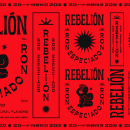 REBELIÓN. Um projeto de Ilustração, Br, ing e Identidade e Packaging de Juan Caicedo - 25.10.2019
