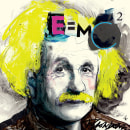 Autobiographical Notes by Albert Einstein. Portrait Illustration project by Zé Otavio - 02.13.2020