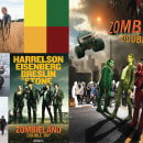 Zombieland Collage Poster Moodboard. Graphic Design, Collage, and Sketching project by darksheep306 - 02.20.2020