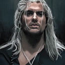 Geralt of Rivia  Ein Projekt aus dem Bereich Digitale Illustration und Porträtillustration von Jorge Negrete Beltrán - 24.02.2020