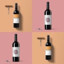 DB | Wines. Ilustração tradicional, Design gráfico, e Packaging projeto de Florencia Morales - 10.10.2017